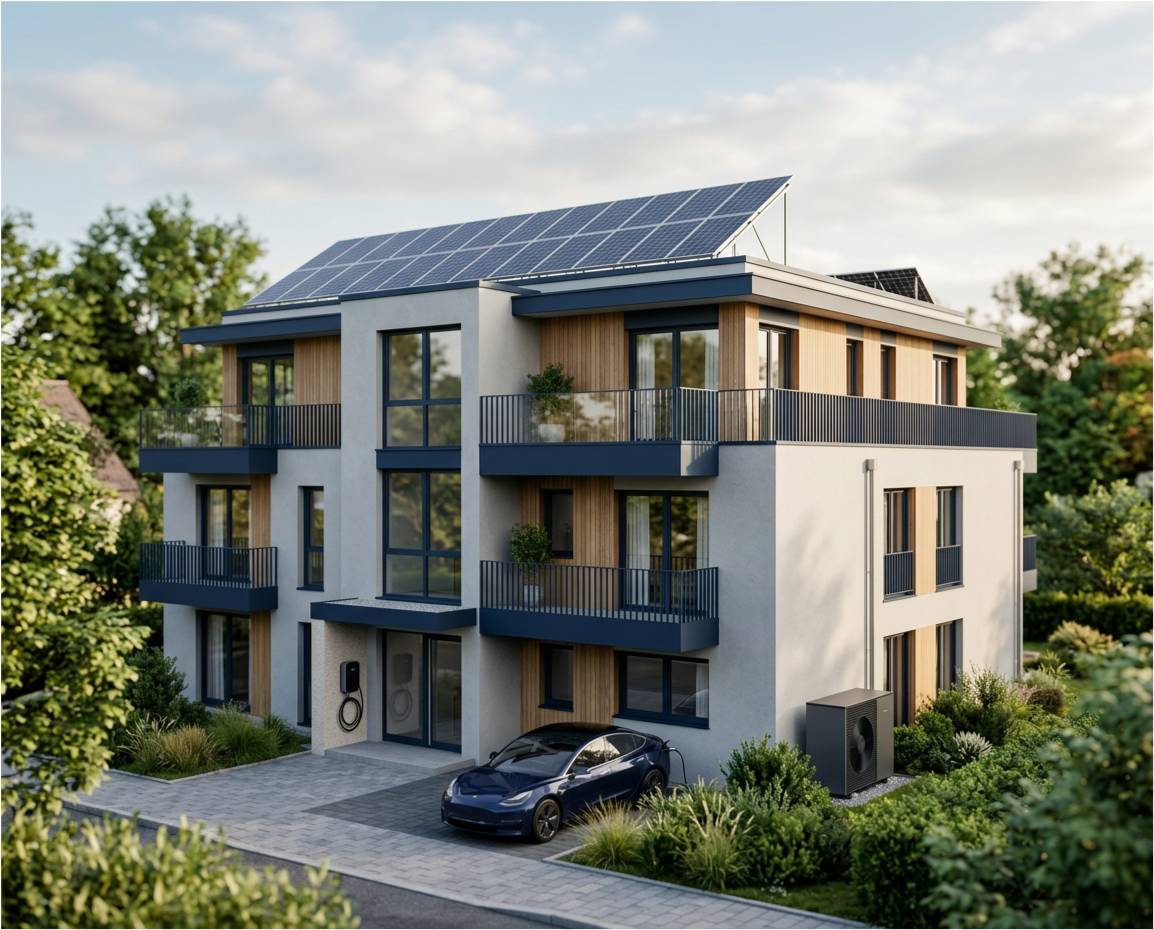 Energetische Sanierung & bauliche Veränderung in der WEG – KNAUF Immobilienverwaltung Mainz